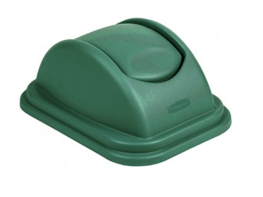Tapa Vaivn para Papelera (39 litros) Rubbermaid Verde 1829408