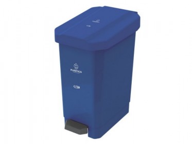Caneca de Pedal Bins 44 Litros Azul 4-1040577