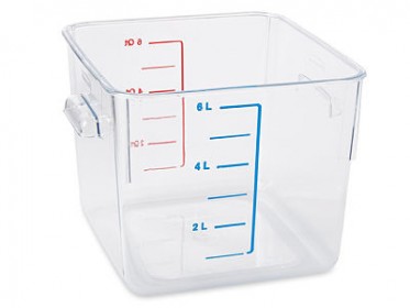 Recipiente Policarbonato 5.7 Litros Rubbermaid FG630600CLR