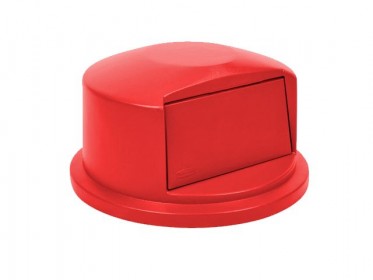 Tapa Domo Contenedor Brute 121 litros Rubbermaid Rojo FG263788RED