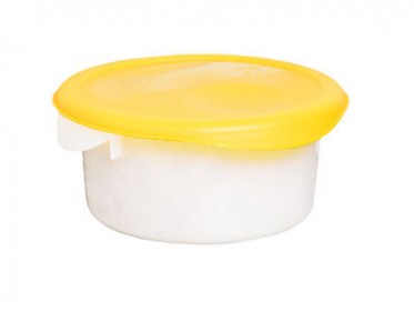 Recipiente Redondo Para Alimentos Con Tapa 1.9 Litros Rubbermaid FG572000WHT