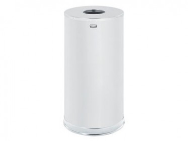 Rubbermaid FGCC16SSSGL Contenedor Tapa Plana Acero Inoxidable Satinado 56 Litros