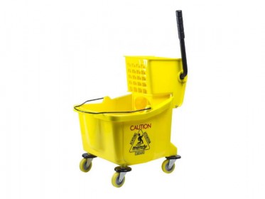 Balde con Escurridor 36 litros Amarillo MopTech CA8936-05 