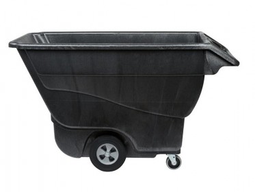 Practiwagon Volcador 800 Litros 1 Yarda Sin Tapa Rubbermaid FG9T1500BLA Negro