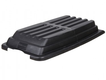 Tapa para Practiwagon Volcador 800 litros Rubbermaid FG9T2300BLA Negro