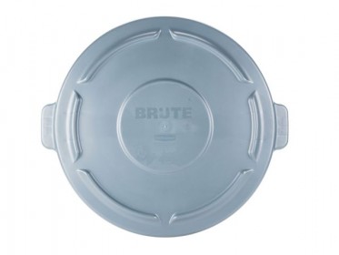 Tapa Plana Contenedor Brute Rubbermaid de 208 litros FG265400GRAY