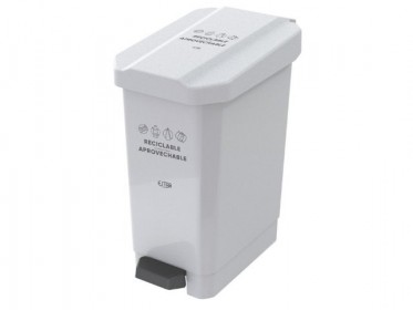 Caneca de Pedal Bins 44 Litros Blanco 