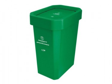 Papelera Vaiven 26 Litros Verde EstraBins Orgnico Aprovechable 4-1042617