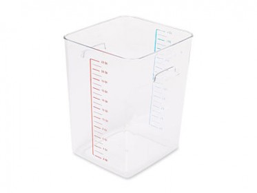 Recipiente Policarbonato 20.8 Litros Rubbermaid FG632200CLR