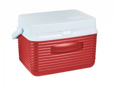Nevera Plstica Porttil 4.7 Litros (5Qt) Rojo Rubbermaid 2A09RED