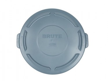 Tapa Plana Contenedor Brute 121 litros Rubbermaid Gris FG263100GRAY
