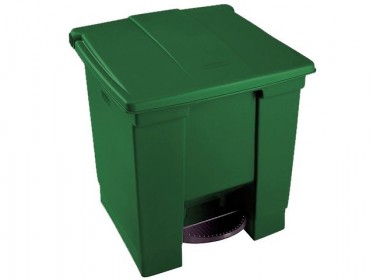 Papelera de Pedal 30 litros Verde Rubbermaid 2036023