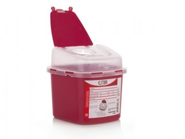 Recipiente Residuos Cortopunzantes 1.3 L Estra  4-1008522