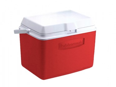 Nevera Plstica Porttil 22 Litros (24Qt) Rojo Rubbermaid 2A13RED