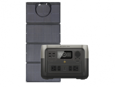 EcoFlow RIVER 2 MAX Generador Solar 512 Wh + Panel Solar 110w