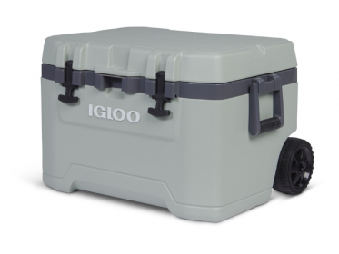 Nevera con Ruedas Igloo 46 Lts 52Qt Gris 
