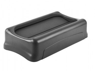 Tapa Oscilante para Contenedor Slim Jim 87 litros Negro Rubbermaid FG267360BLA
