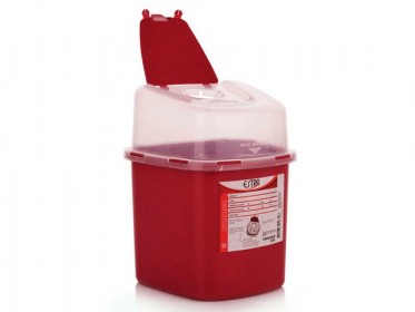 Recipiente Residuos Cortopunzantes 2.8 L Estra  4-1008524