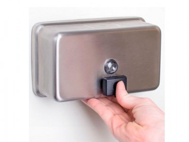 Dispensador de Jabn Liquido para Montar en la pared Acero Inoxidable Bobrick B-2112 