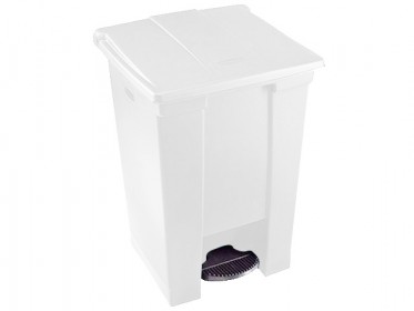 Papelera de Pedal 45 Lts Blanca Rubbermaid FG614400WHT