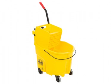 Balde escurridor WAVEBRAKE de 33 Litros Rubbermaid FG758088YEL 