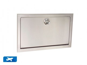 Cambiador de Paales Horizontal de Acero Inoxidable para Empotrar Koala Kare KB110-SSRE 