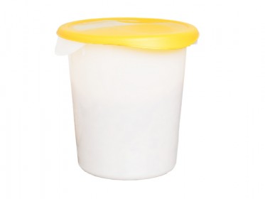 Recipiente Redondo Para Alimentos Con Tapa 7.6 Litros Rubbermaid FG572400WHT Blanco