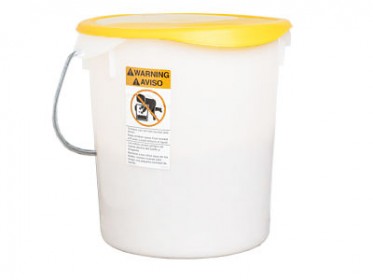Recipiente Redondo Para Alimentos Con Tapa Y Manija 20.8Litros Rubbermaid FG572900WHT