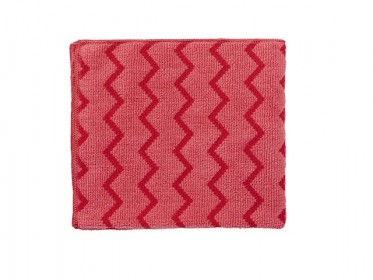Pao de Microfibra Rojo HYGEN™ Rubbermaid FGQ62000RD00