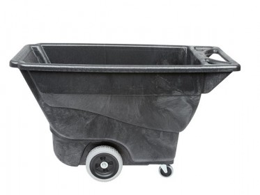 Practiwagon Volcador 400 Litros 1/2 Yarda sin Tapa Rubbermaid FG9T1300BLA Negro