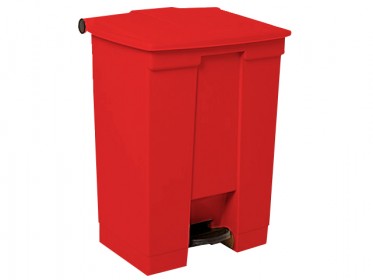 Papelera de Pedal 68 Litros Roja FG614500RED