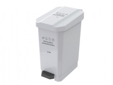 Caneca de Pedal Bins 22 Litros Blanca 4-1042660