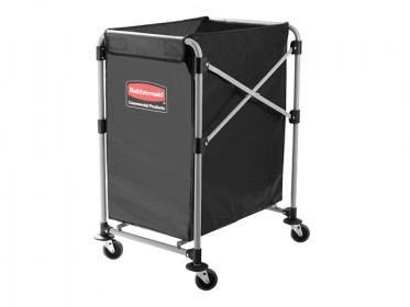 Carro Para Lavandera Industrial Plegable X-Cart Negro 100 Kg (140 Litros) 1881749