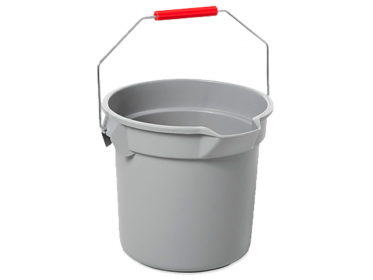 Balde BRUTE 13.2 Litros Trabajo Pesado Rubbermaid FG261400GRAY 